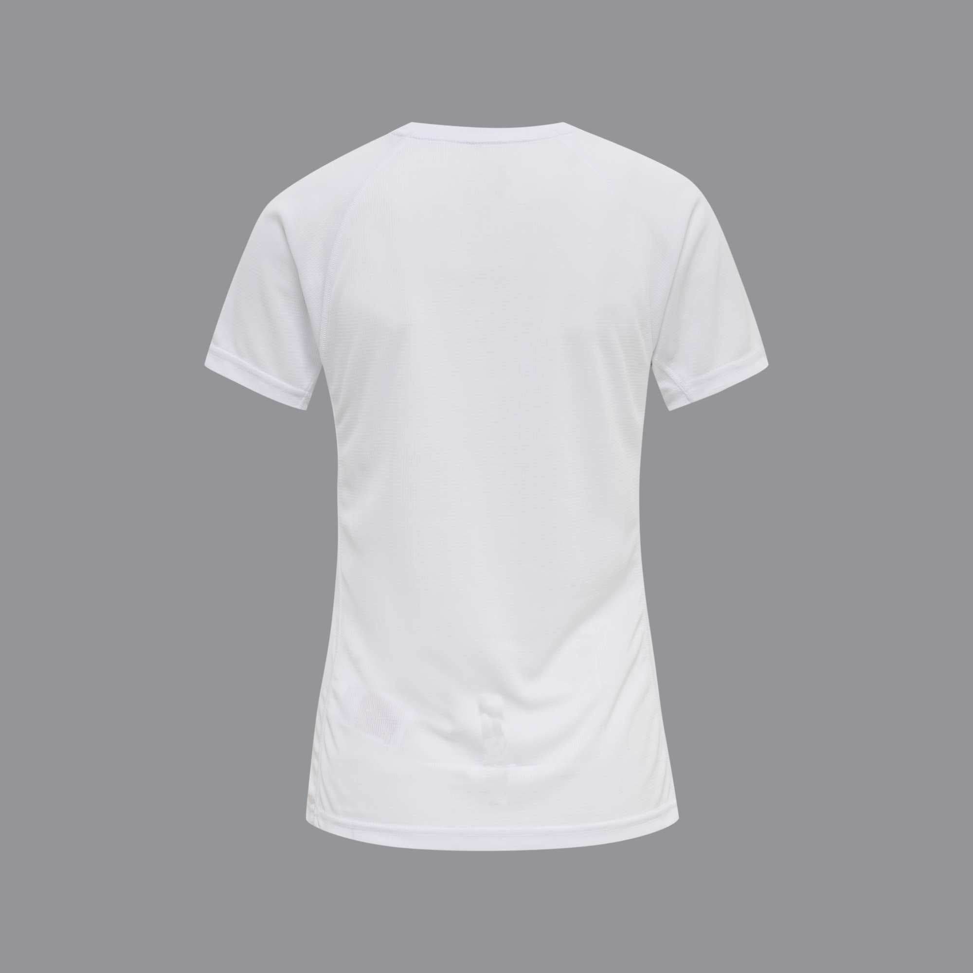Dynamic Tshirt White Women's - Sports Cartel
