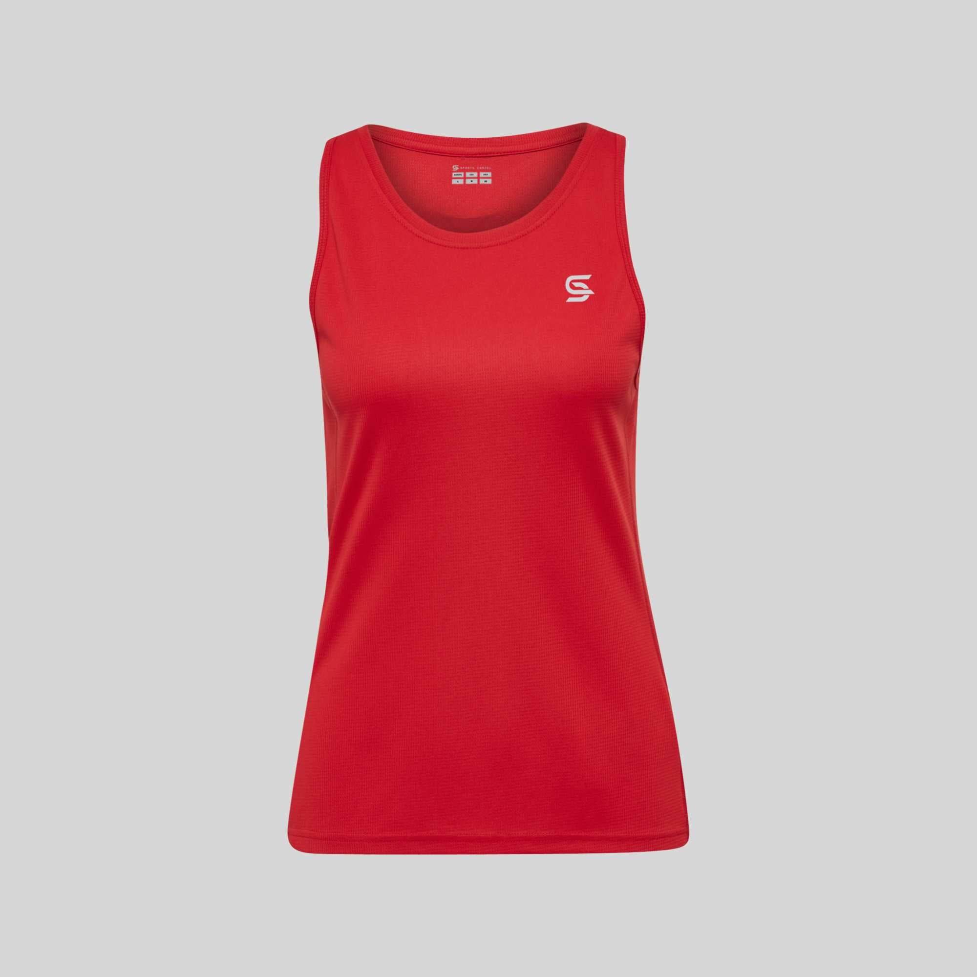Athletic TankTop Red Women's - Sports Cartel