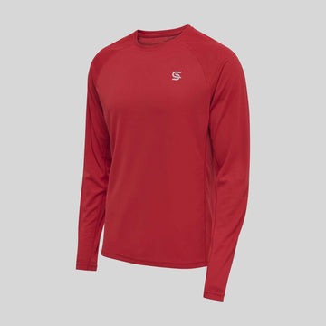 Power Running Tshirt Red Men's - Sports Cartel