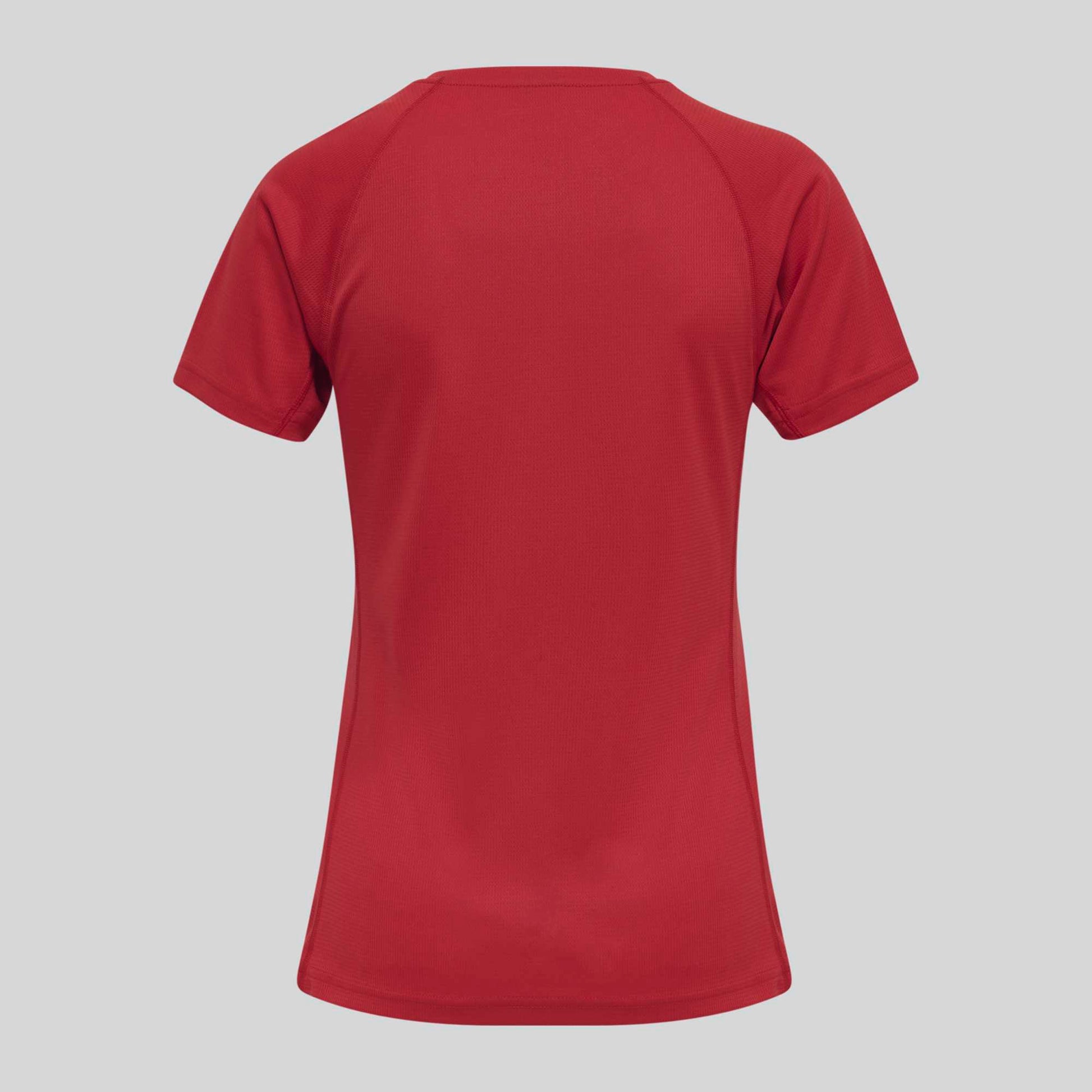 Dynamic Tshirt Red Women's - Sports Cartel