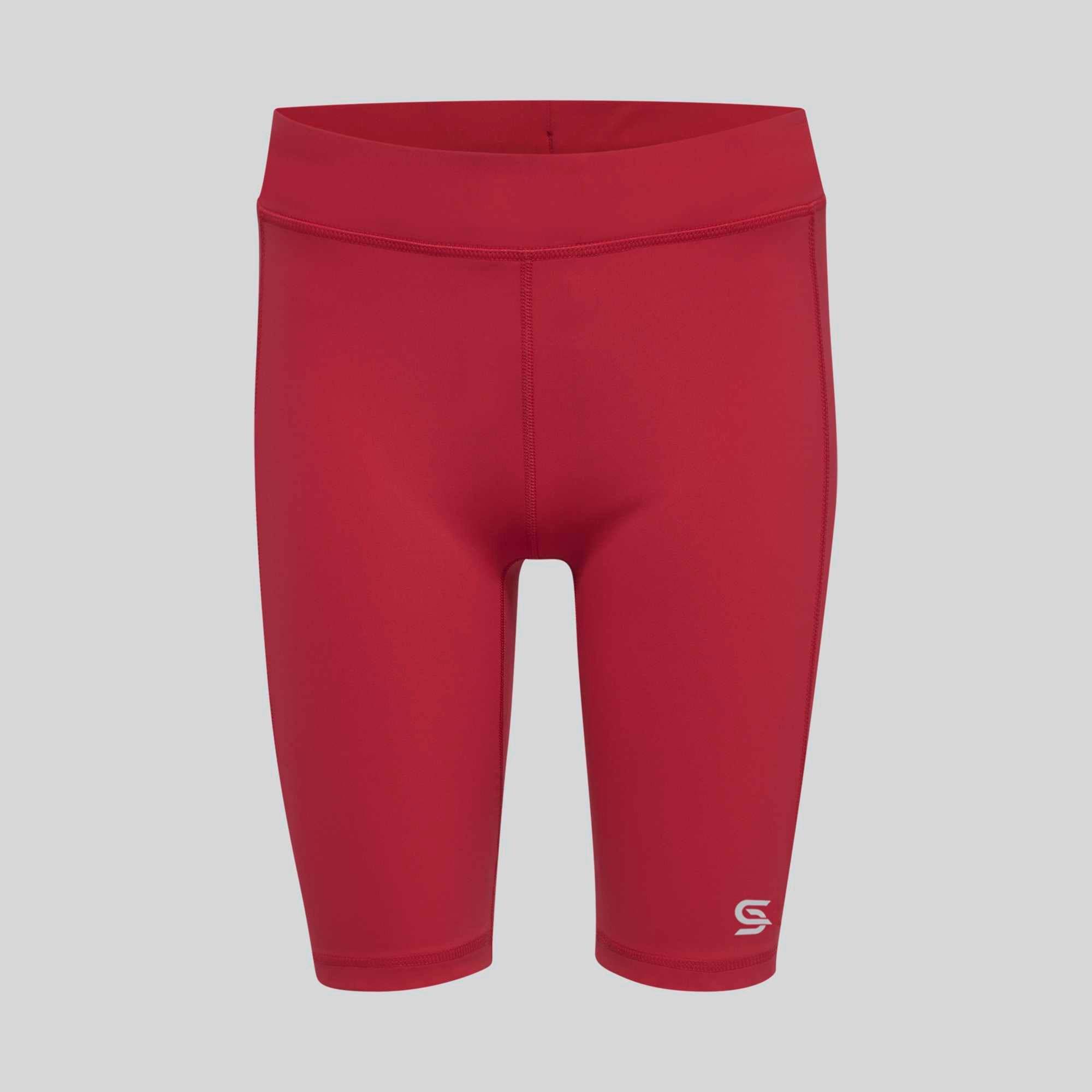 Running Shorts Red Women's - Sports Cartel