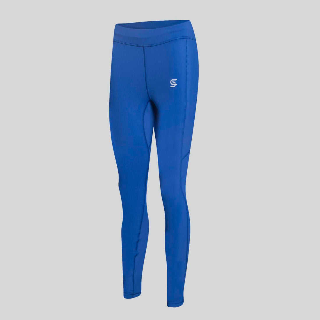 Compression Tights Blue Women's - Sports Cartel