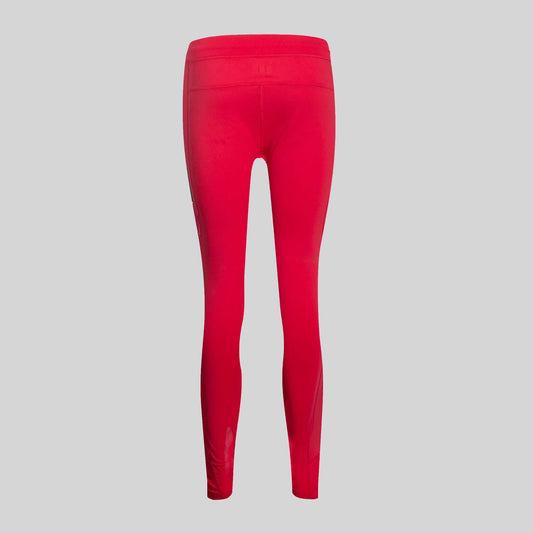 Compression Tights Red Women's - Sports Cartel