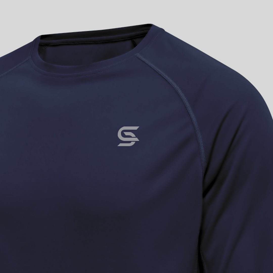 SyncLayer Navy Men's - Sweatshirt - Sports Cartel