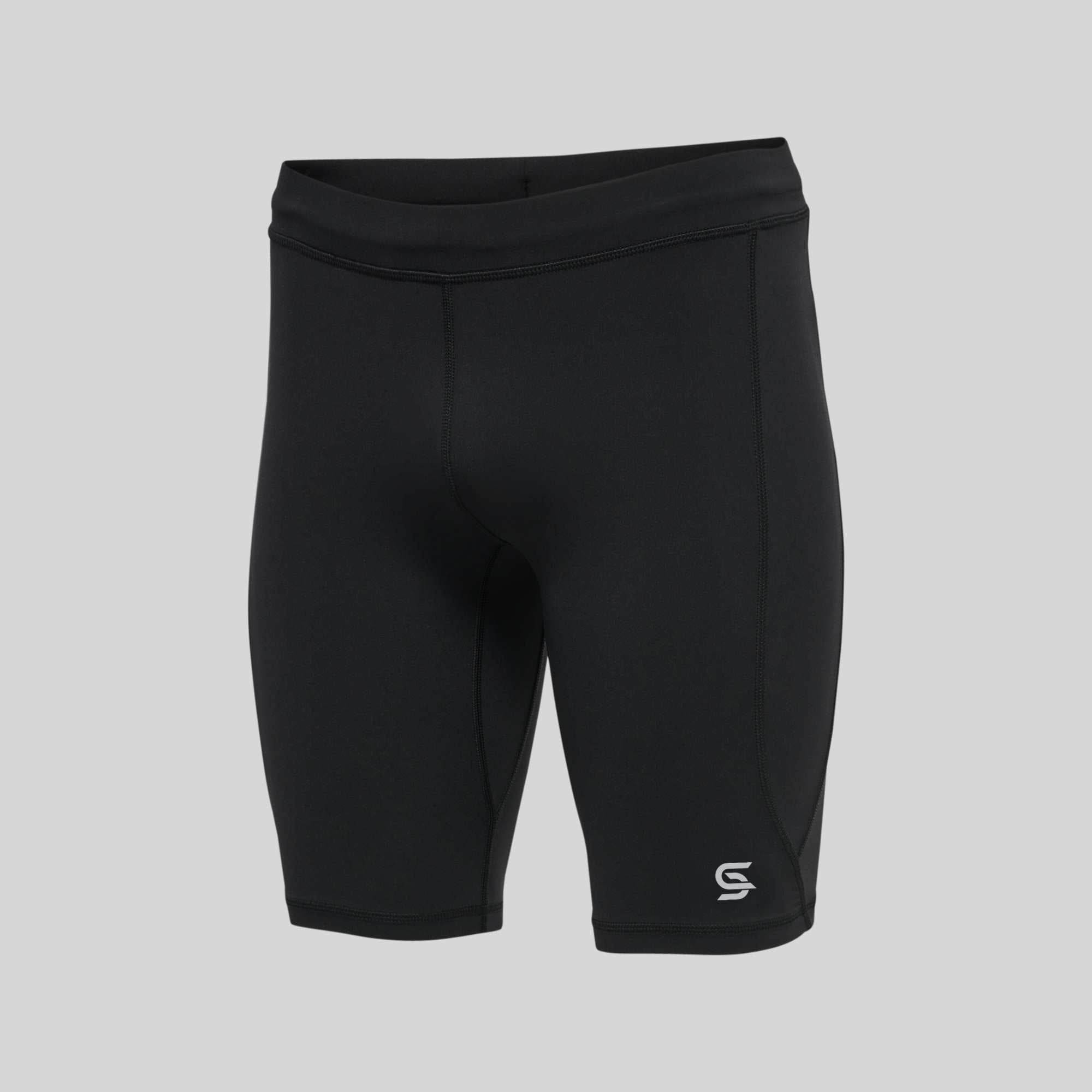 Running Shorts Black Men's - Sports Cartel