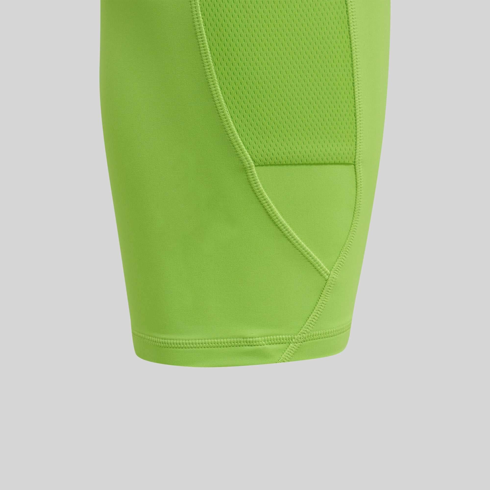 Running Shorts Flou Green Men's - Sports Cartel