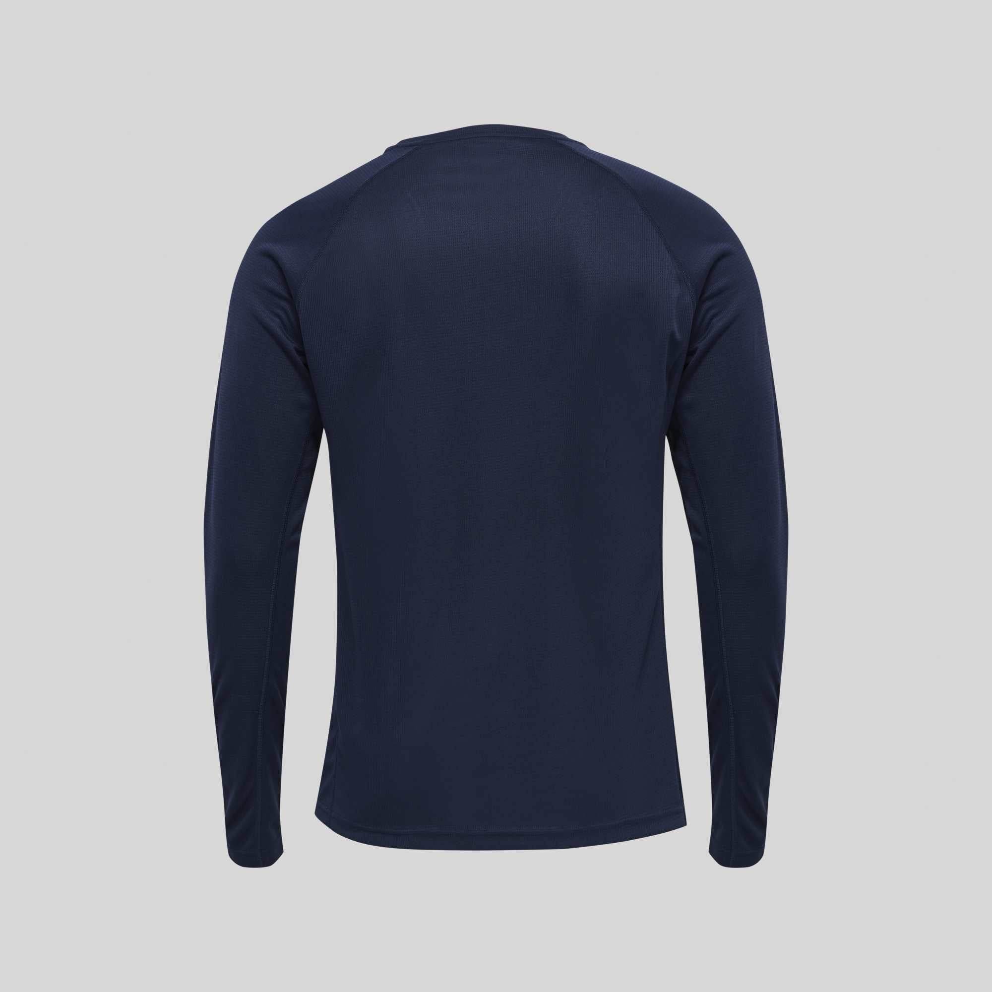 Power Running Tshirt Navy Men's - Sports Cartel