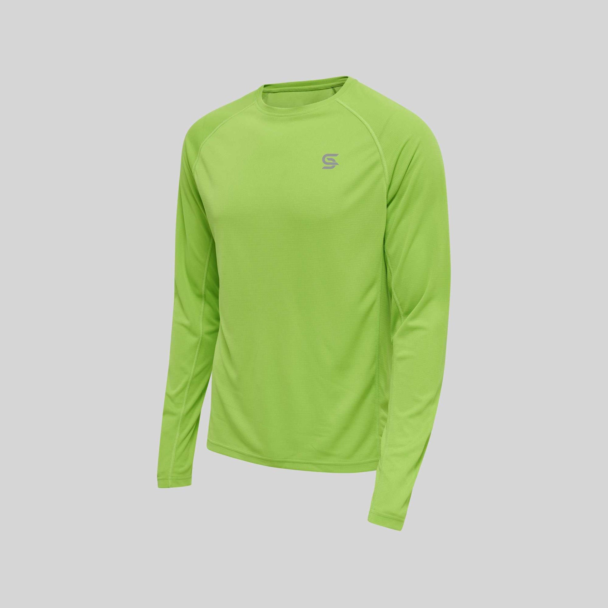 Power Running Tshirt Flou Green Men's - Sports Cartel