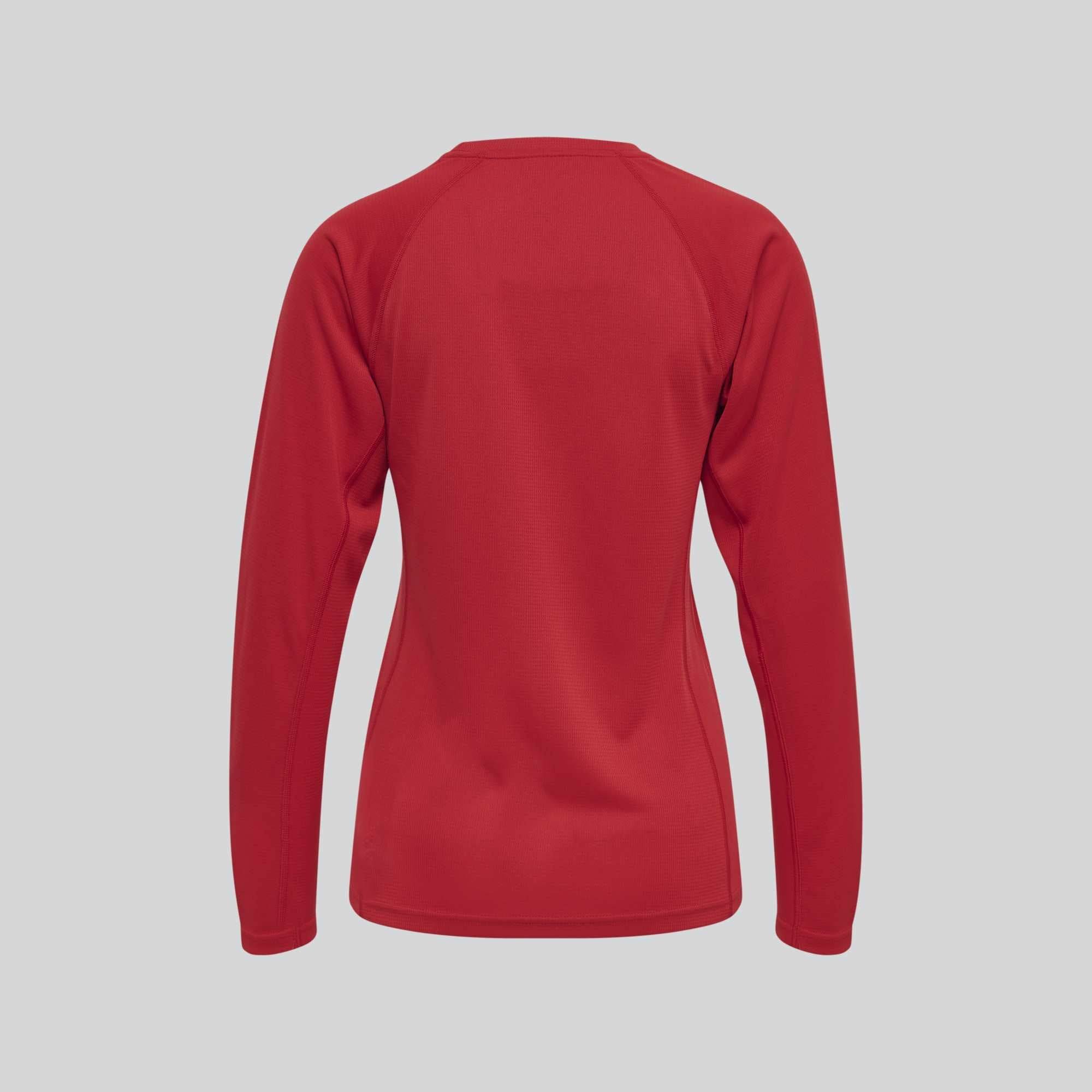 Power Running Tshirt Red Women's - Sports Cartel