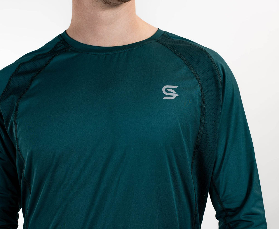 Zen Tee L/S Men Raglan Dry-Fit Gym T-Shirt | Sports Cartel