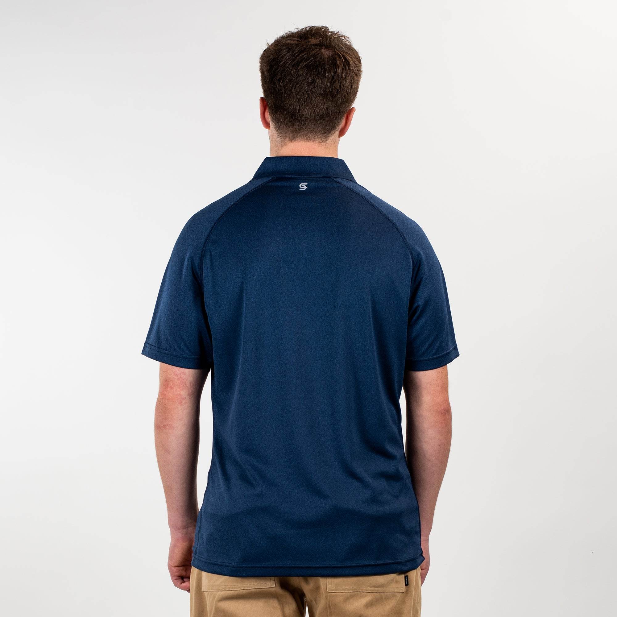Dynamic Polo Navy Men's - Sports Cartel