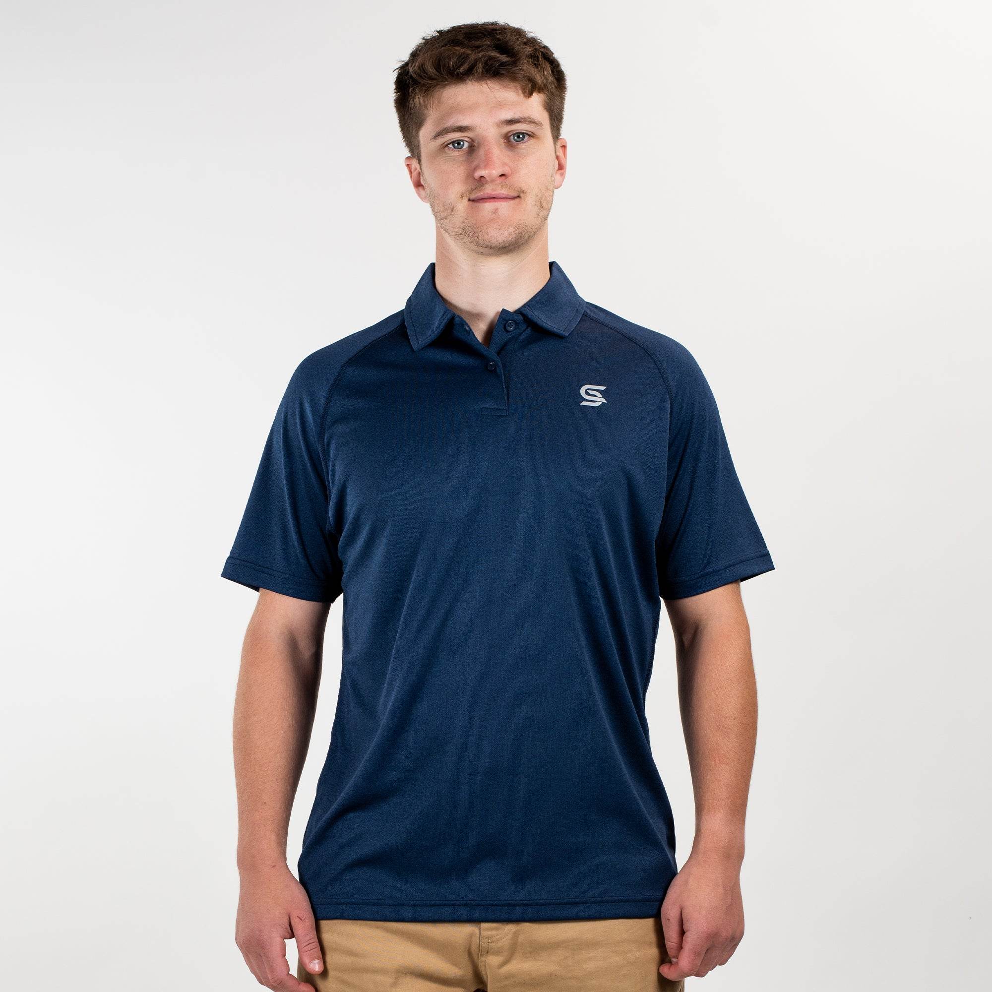 Dynamic Polo Navy Men's - Sports Cartel