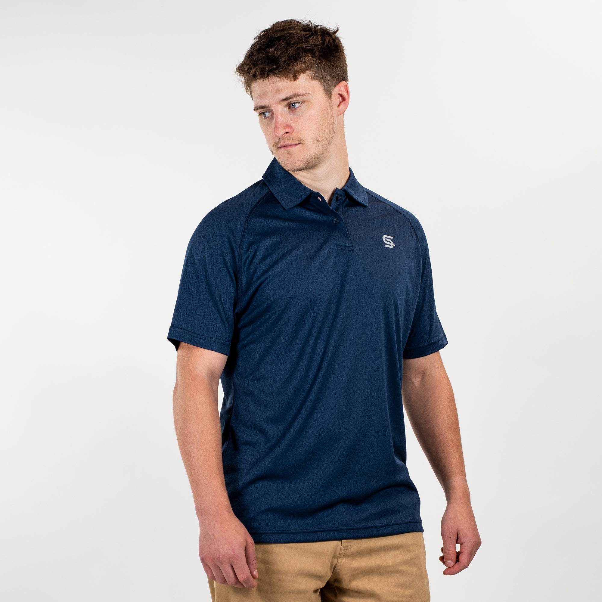 Dynamic Polo Navy Men's - Sports Cartel