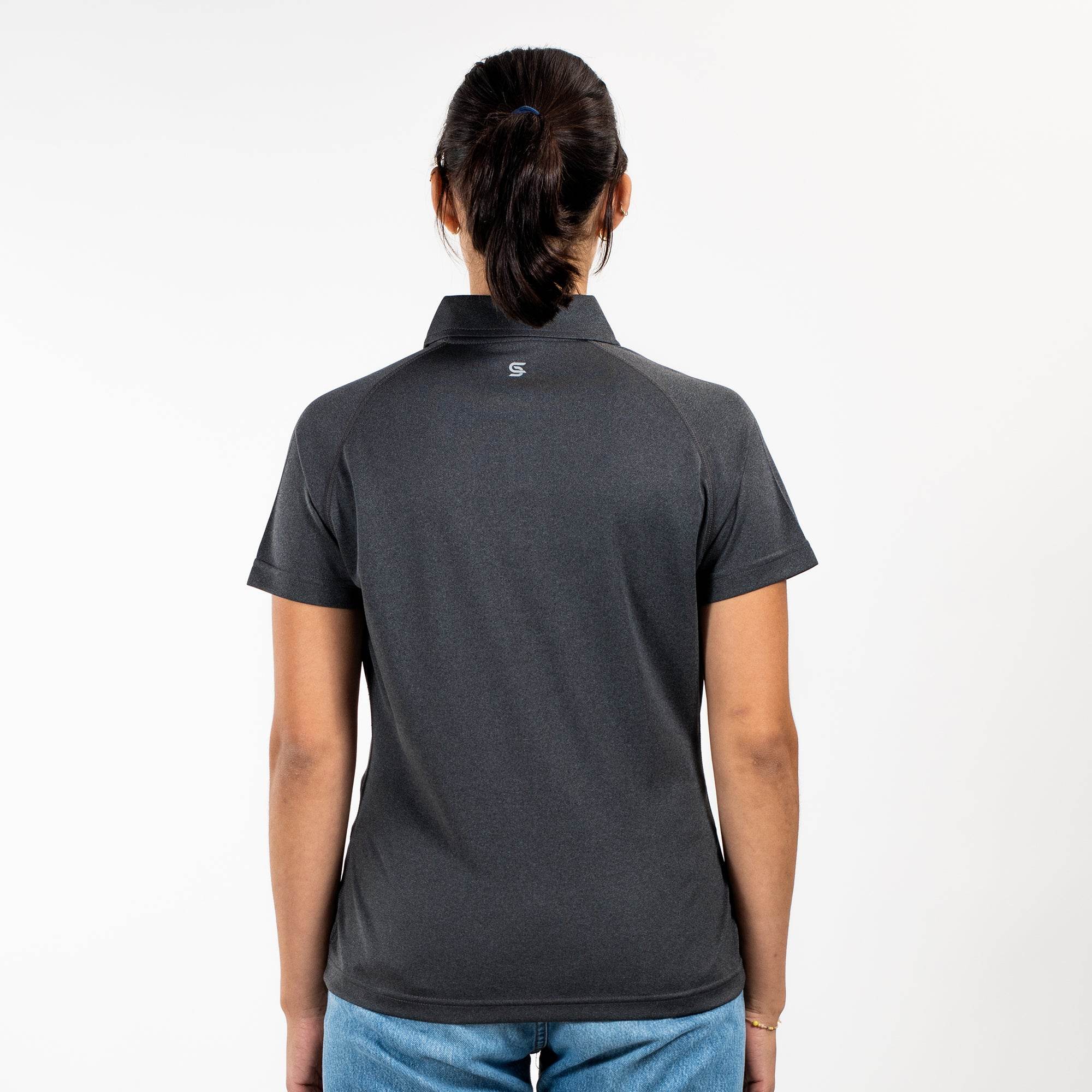 Dynamic Polo Grey Women's - Sports Cartel