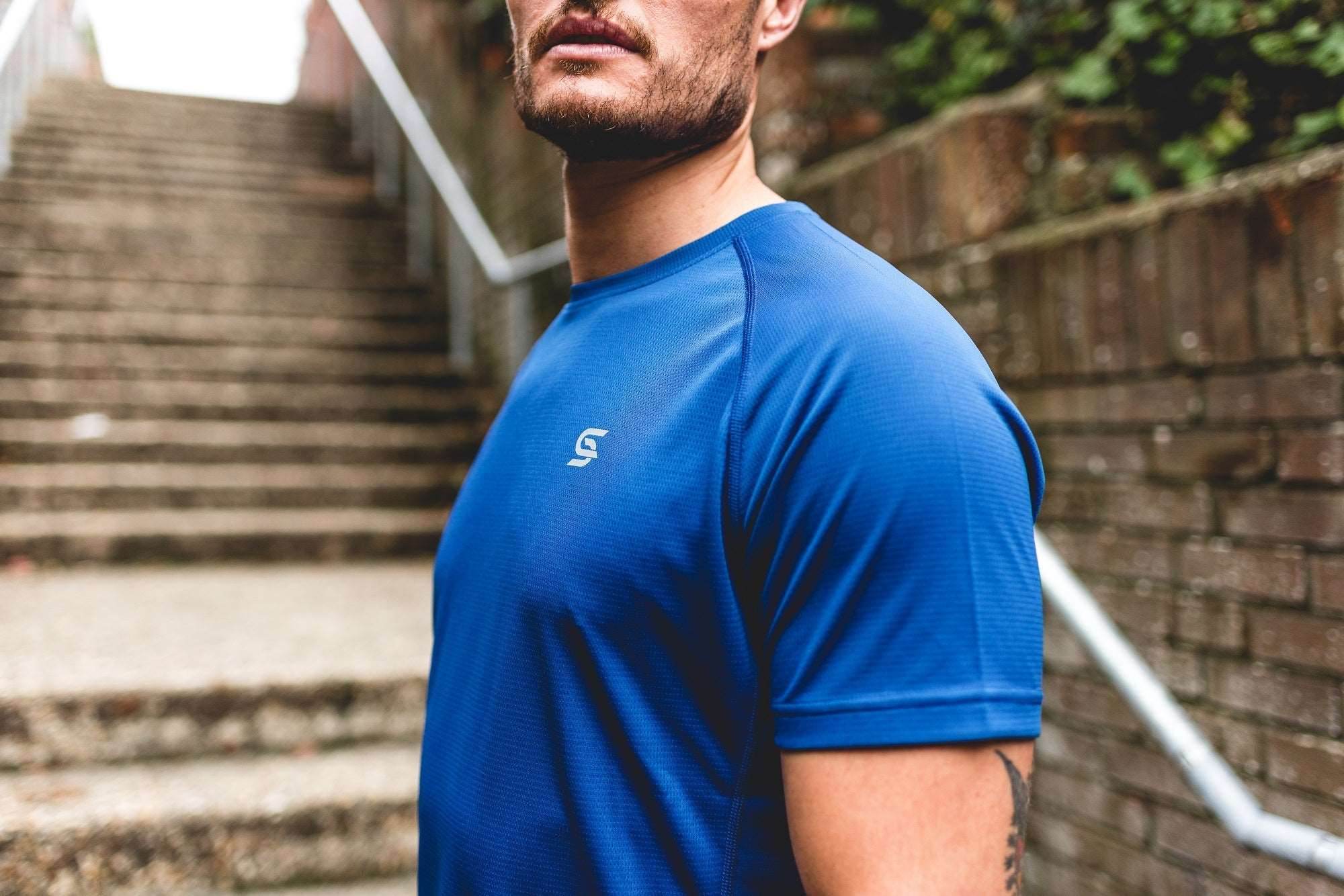 Dynamic Tshirt Blue Men's - Sports Cartel