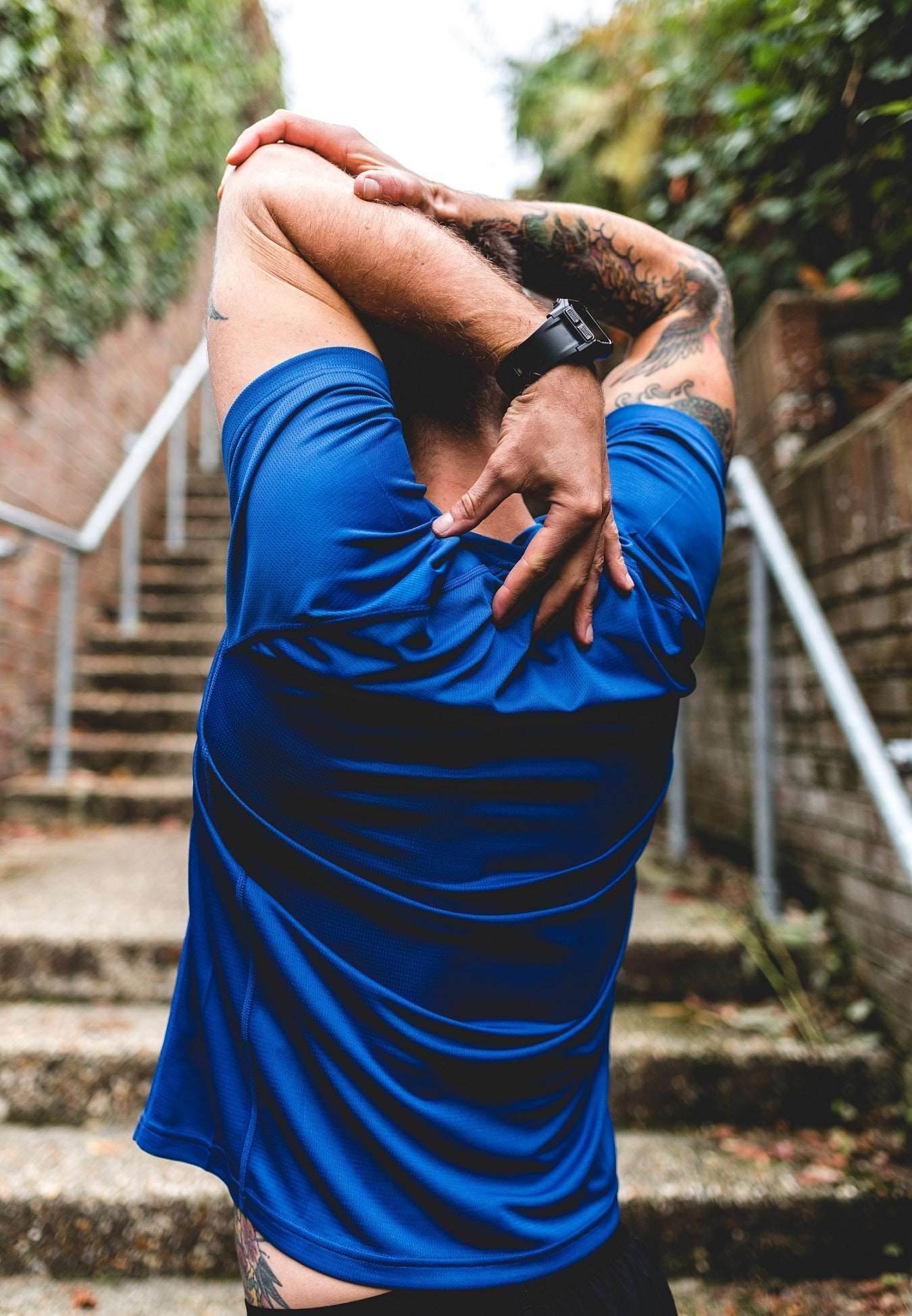 Dynamic Tshirt Blue Men's - Sports Cartel