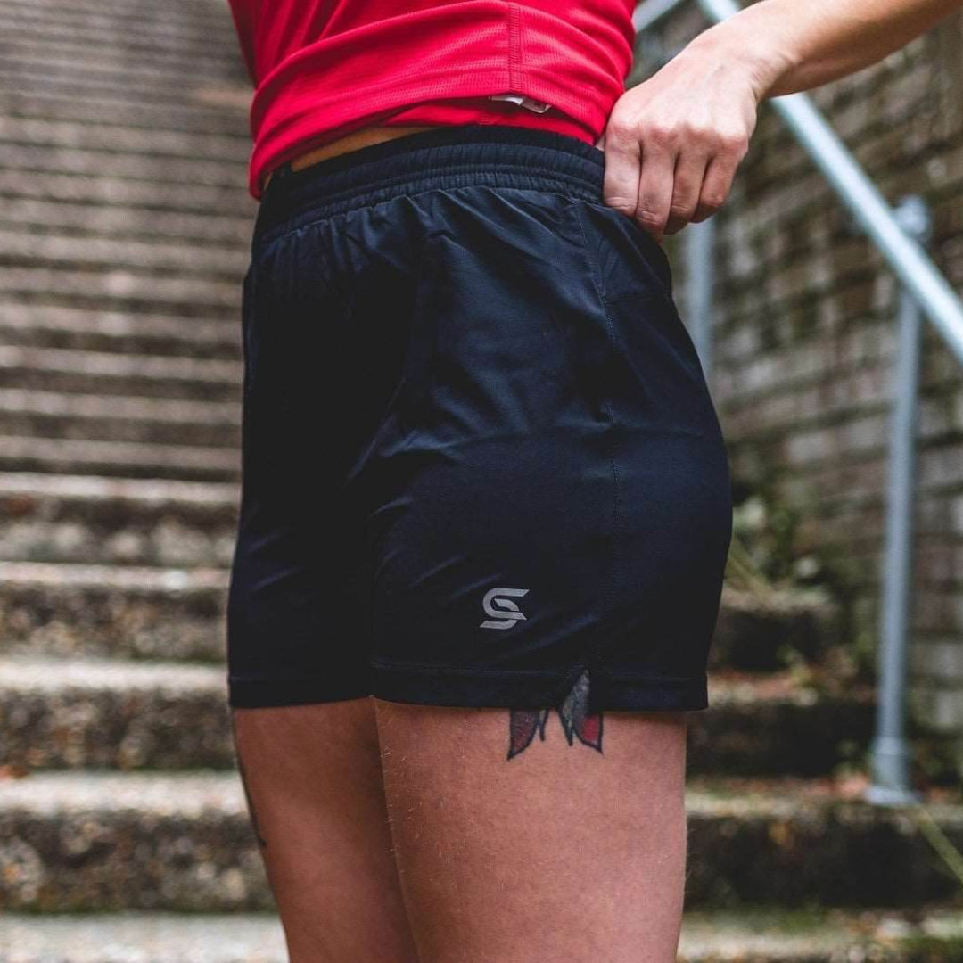 RelaxFit 2-in-1 Shorts Women – Running & Gym Compression Shorts