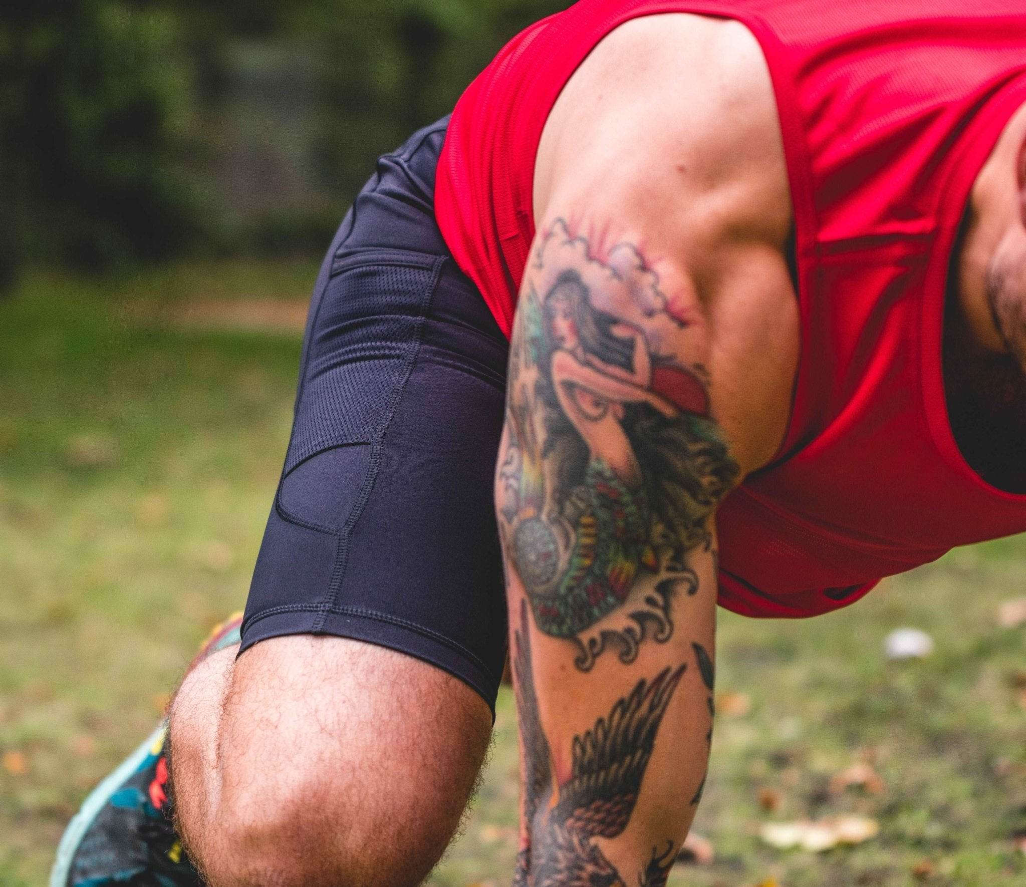 Athletic TankTop Navy Men's - Sports Cartel