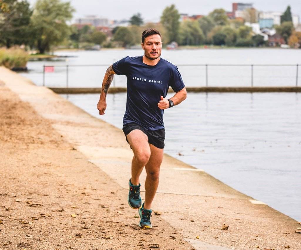 Vigor Tshirt Navy Men's - Sports Cartel
