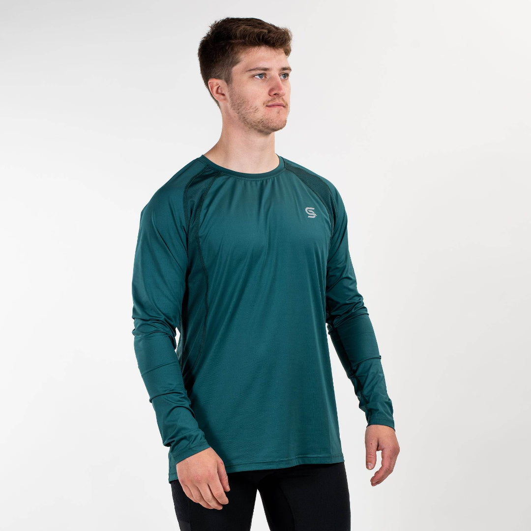 Zen Tee L/S Men Raglan Dry-Fit Gym T-Shirt | Sports Cartel