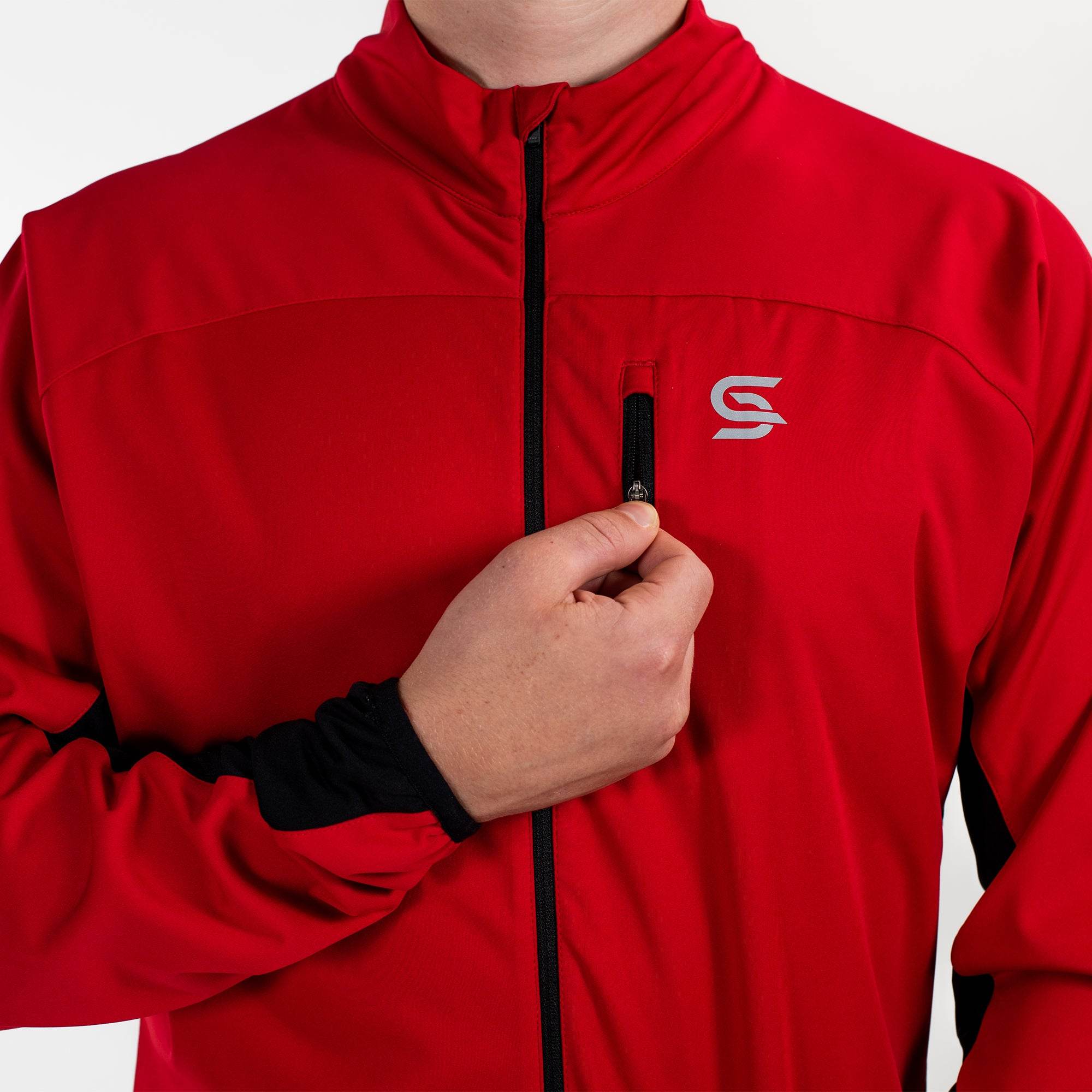 Versatile Jacket Red Men's - Sports Cartel