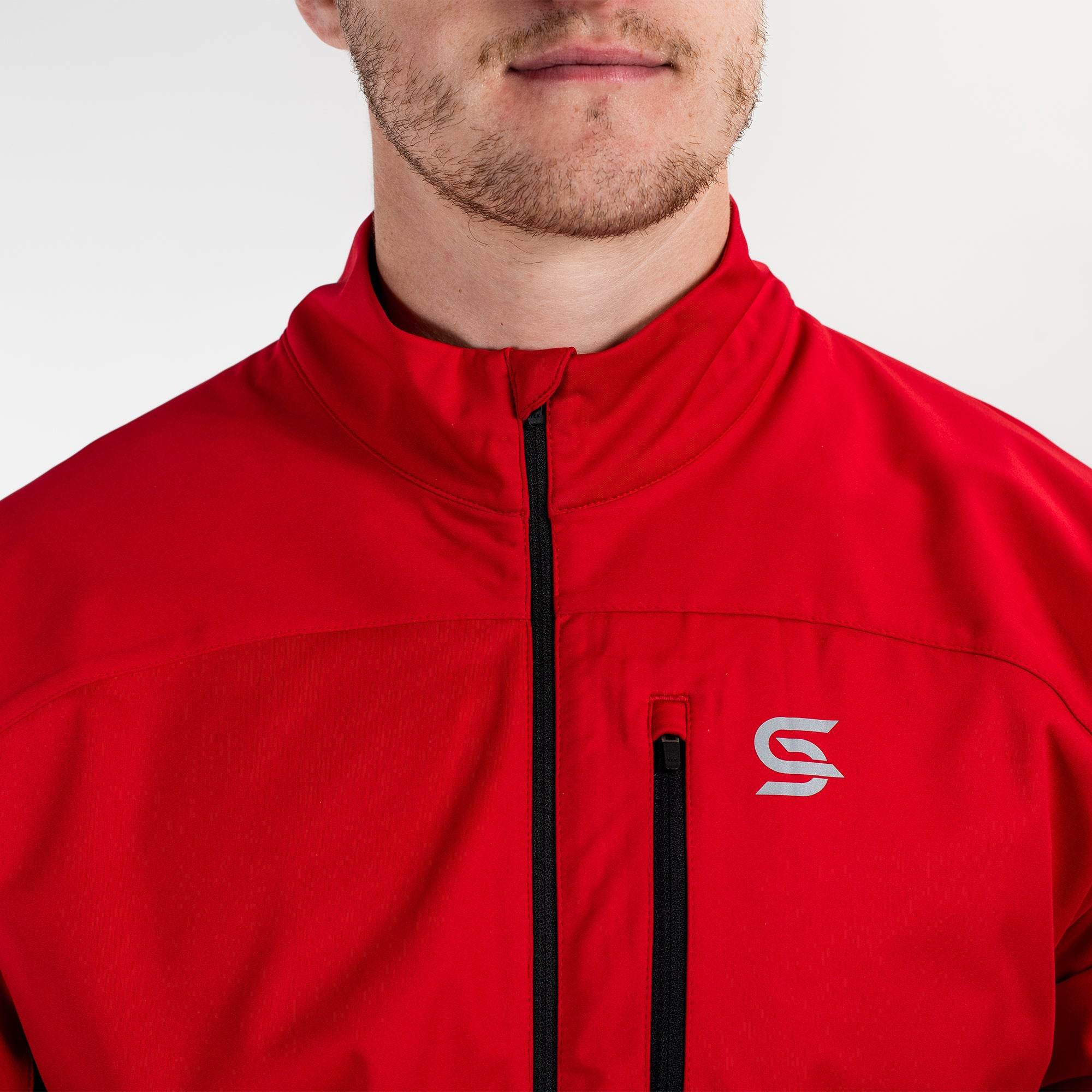 Versatile Jacket Red Men's - Sports Cartel