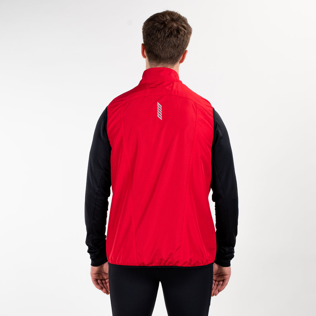 Running Gilet Red Men's - Sports Cartel