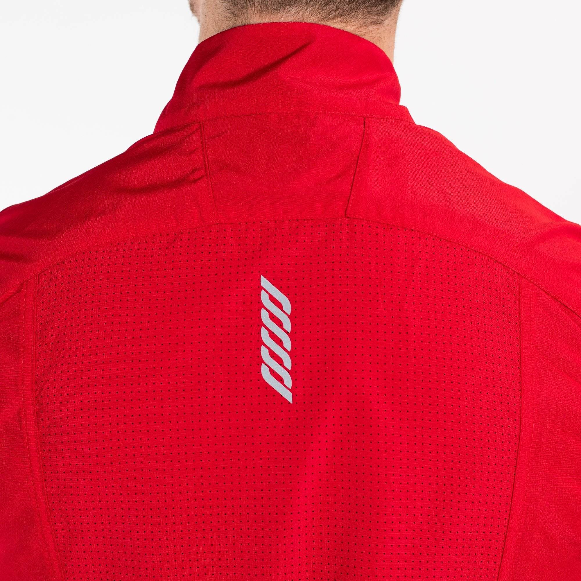 Running Gilet Red Men's - Sports Cartel