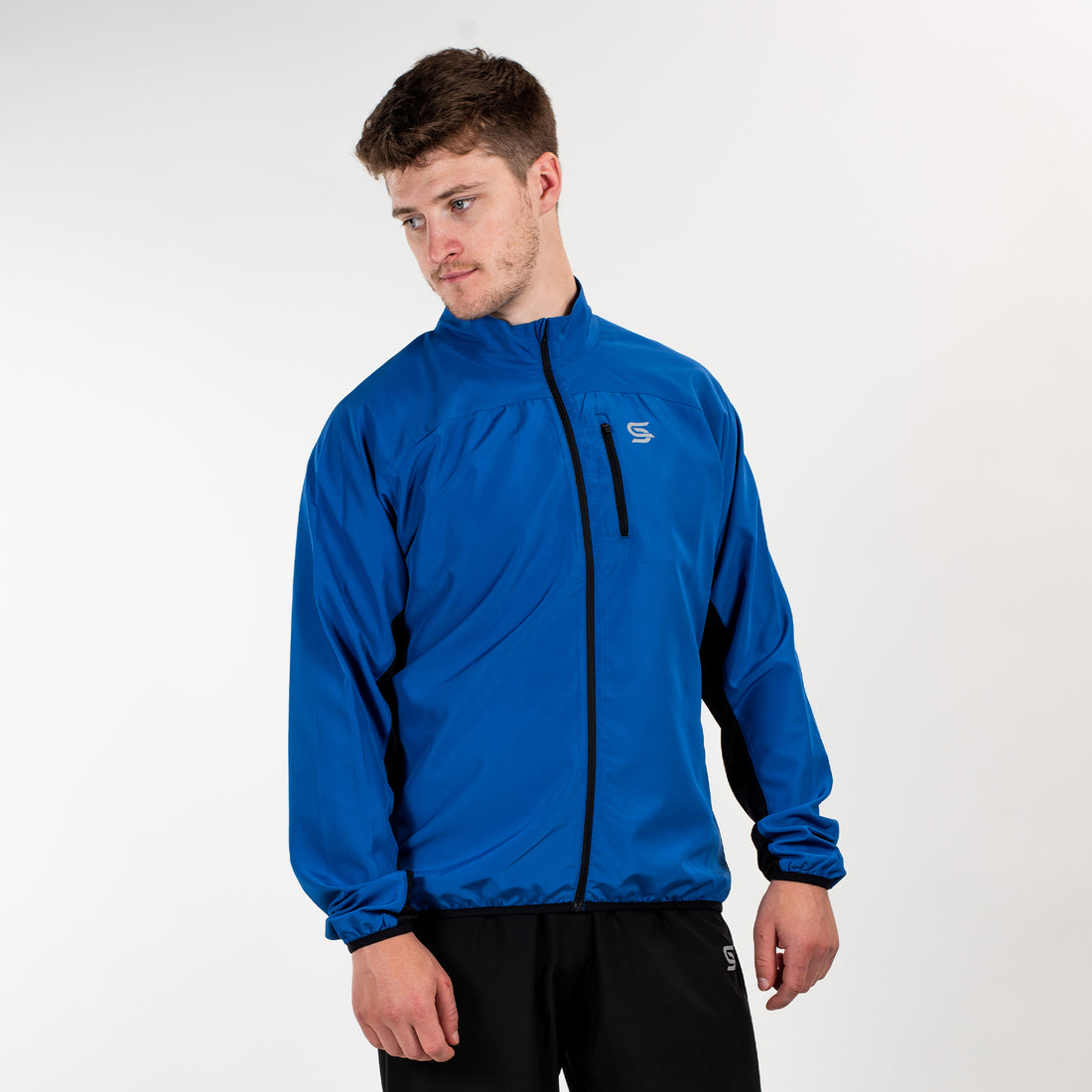 Windbreaker Blue Men's - Sports Cartel