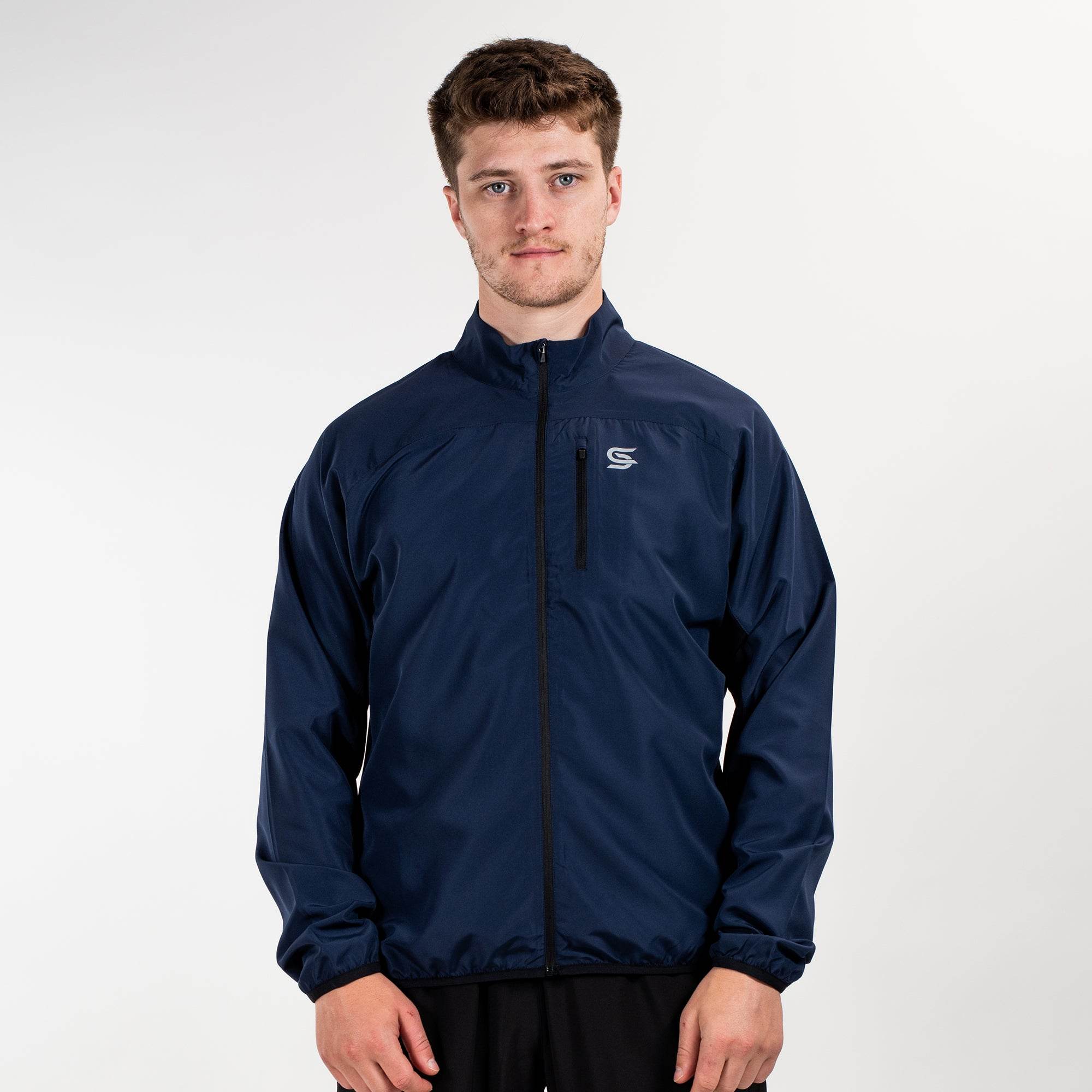 Windbreaker Navy Men's - Sports Cartel