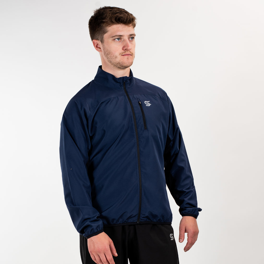 Windbreaker Navy Men's - Sports Cartel