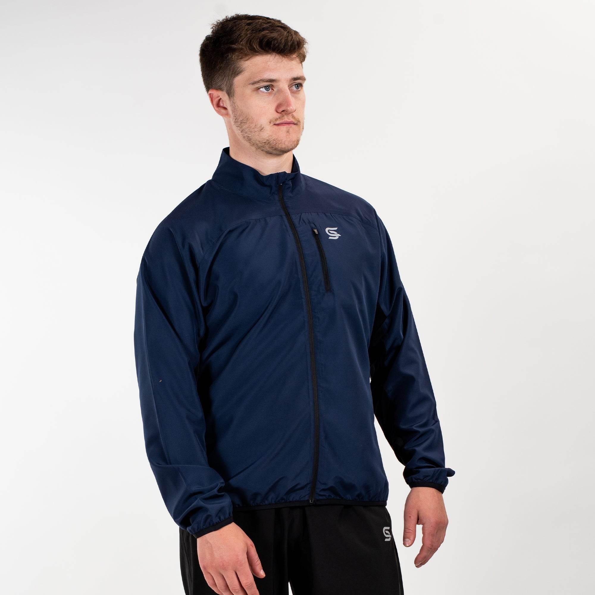 Windbreaker Navy Men's - Sports Cartel