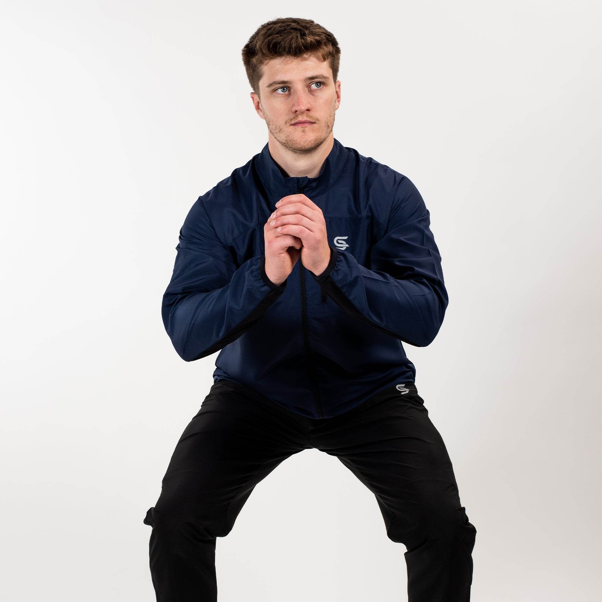Windbreaker Navy Men's - Sports Cartel
