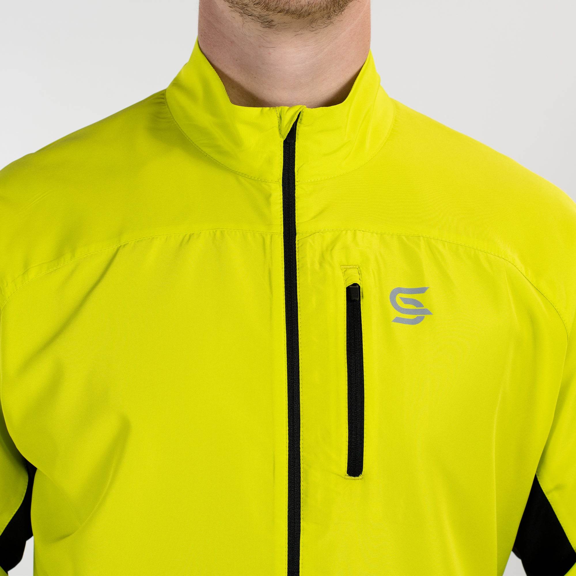 Windbreaker Lime Men's - Sports Cartel