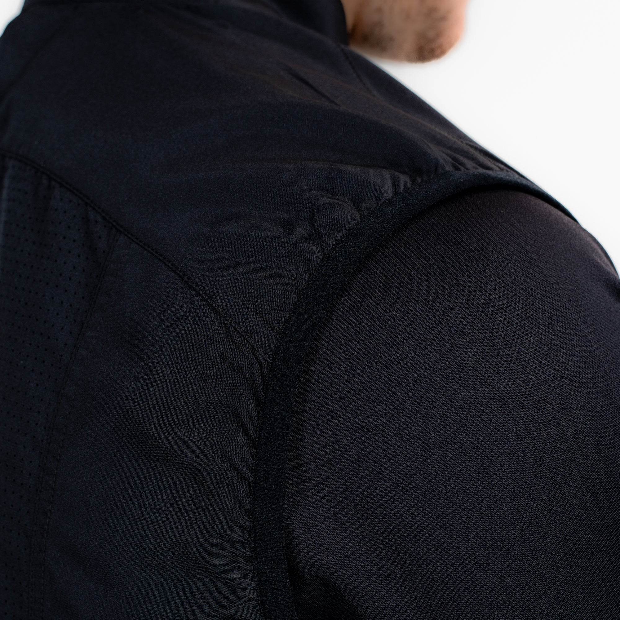 Running Gilet Black Men's - Sports Cartel