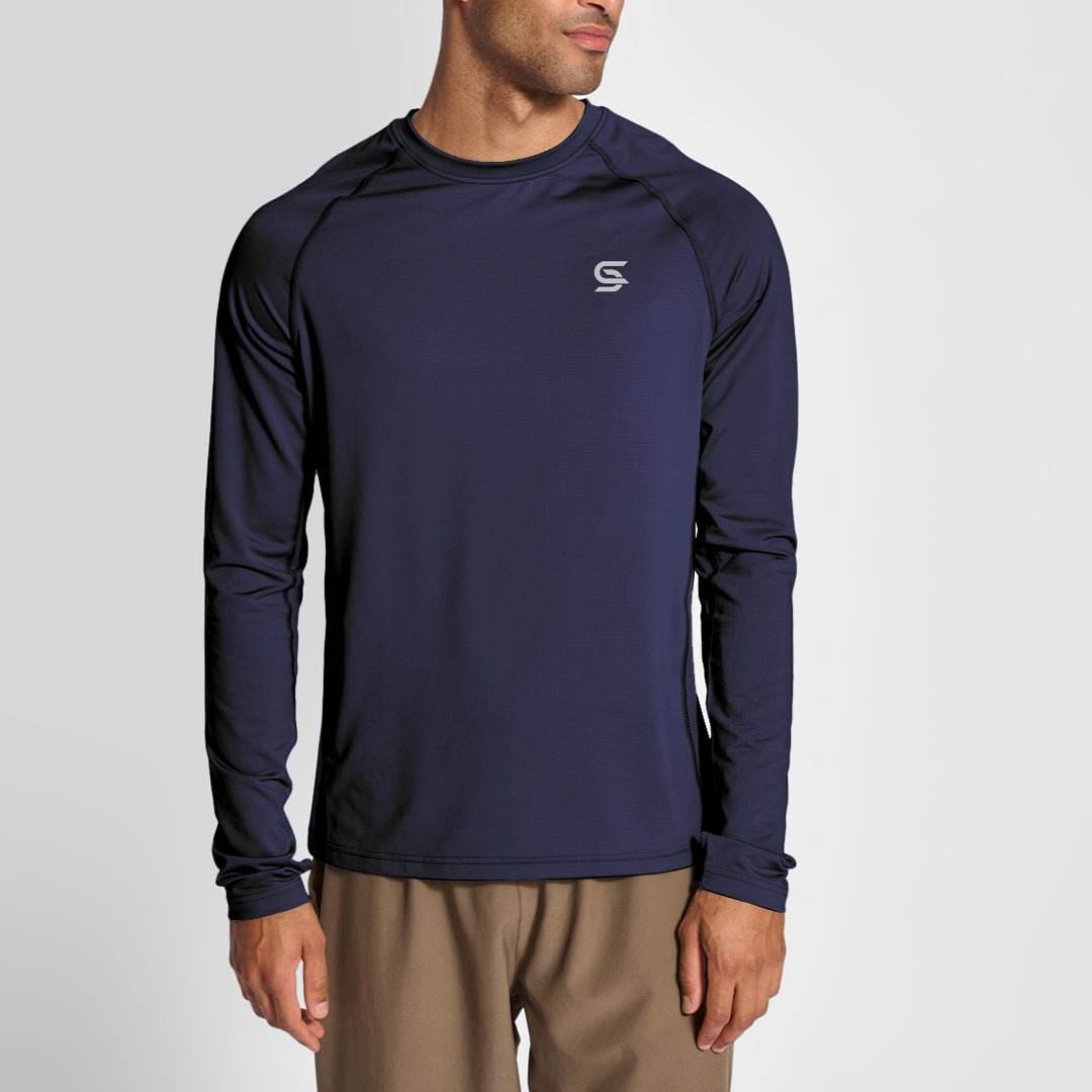 SyncLayer Navy Men's - Sweatshirt - Sports Cartel