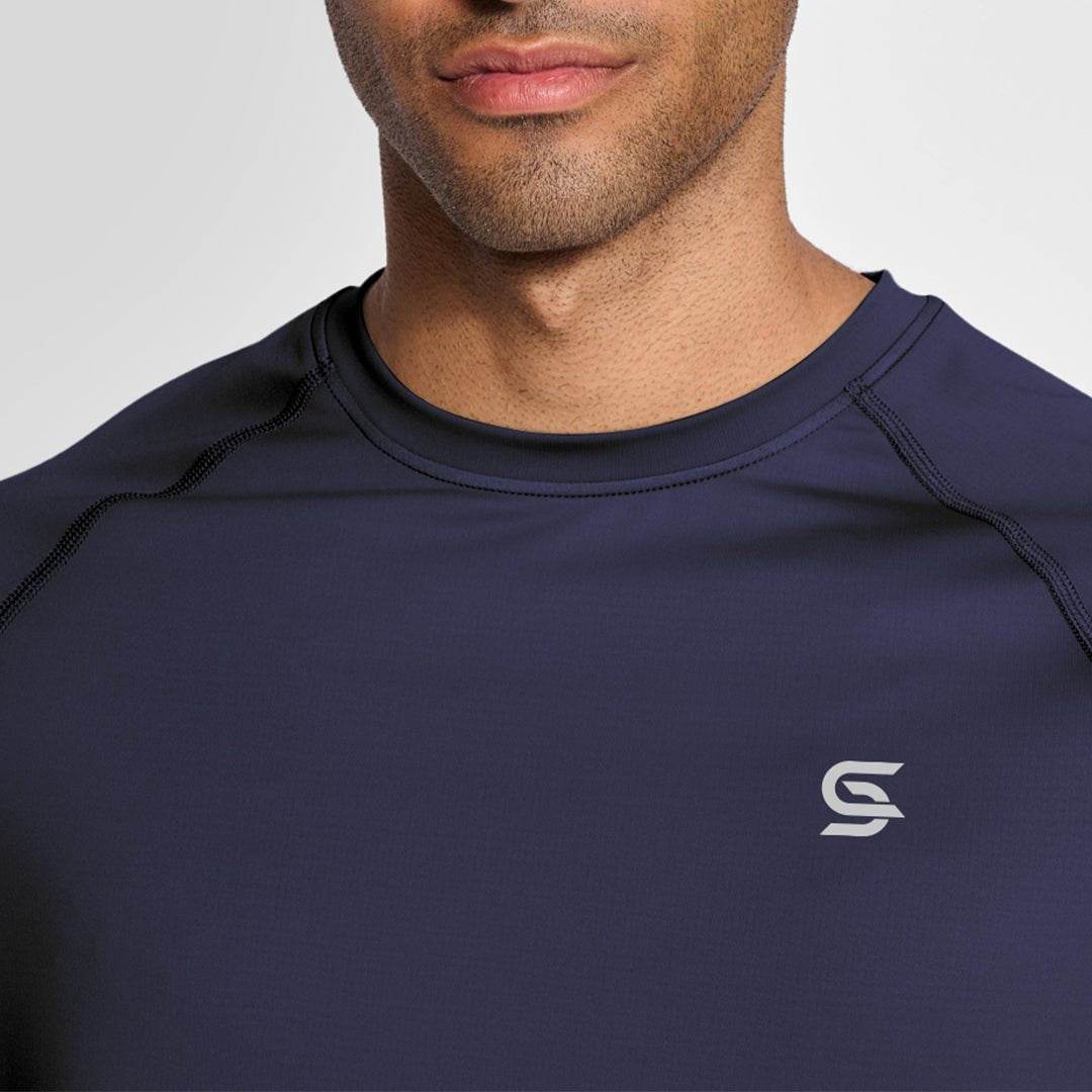SyncLayer Navy Men's - Sweatshirt - Sports Cartel