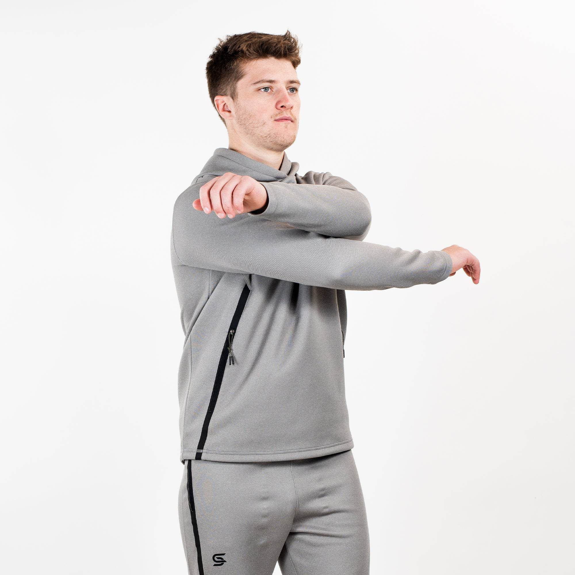Relay Hoodie Grey - Mens - Sports Cartel