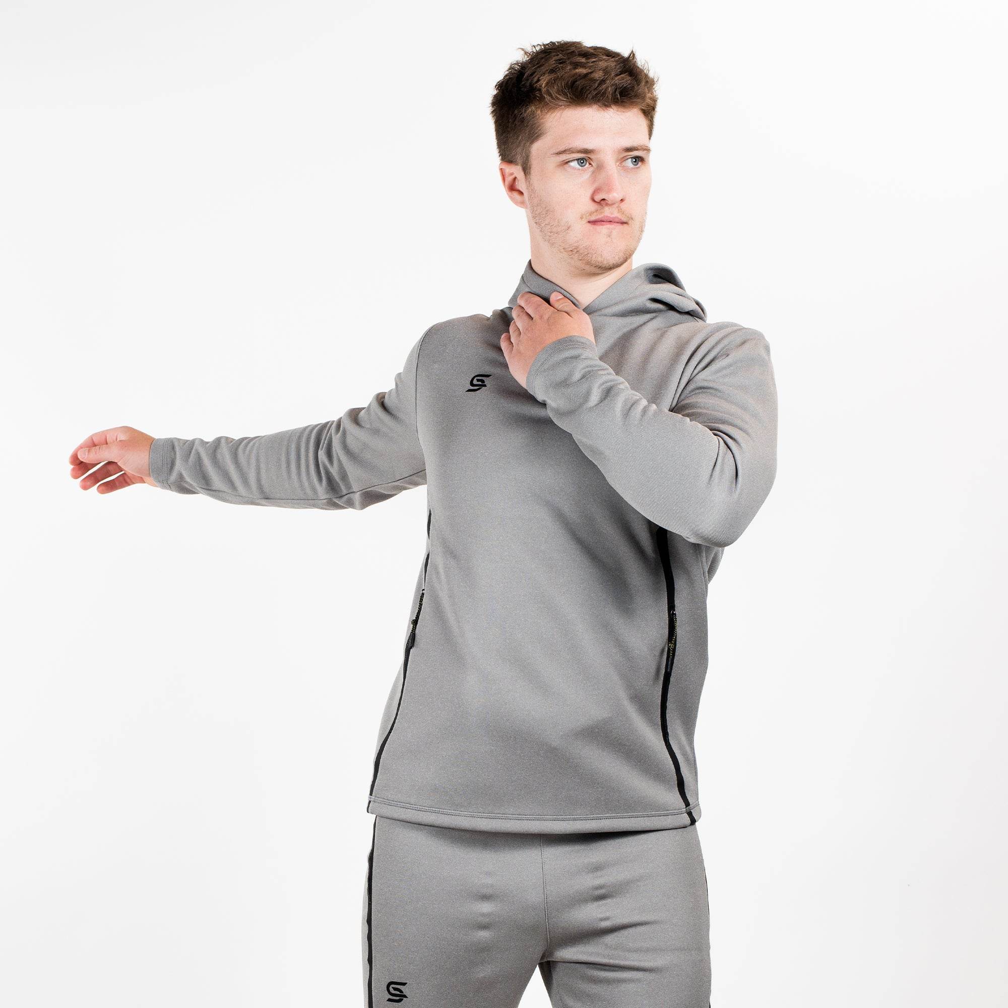 Relay Hoodie Grey - Mens - Sports Cartel