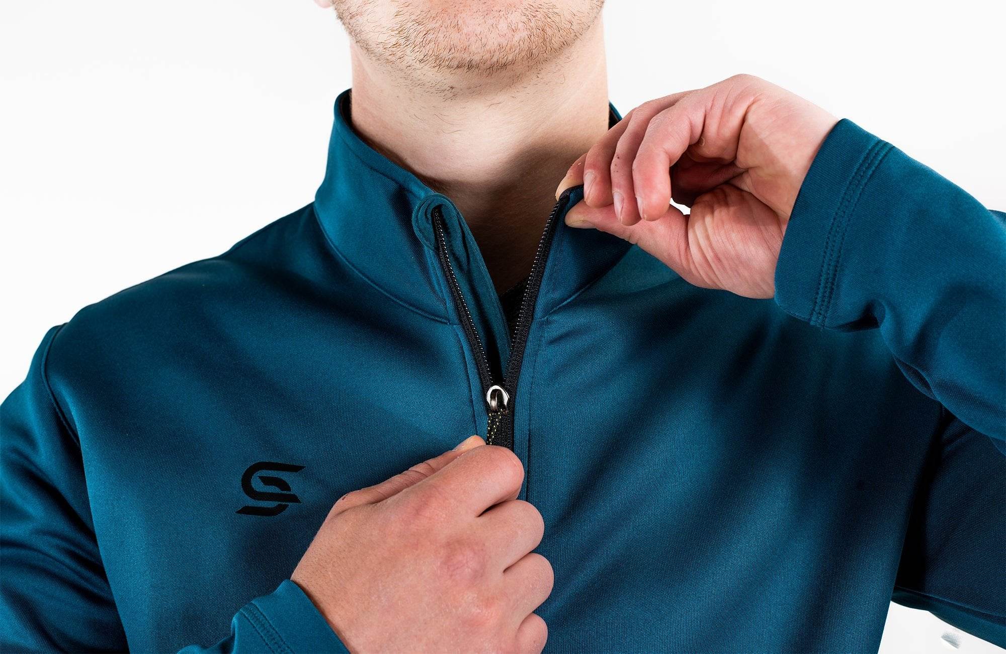 Relay Zipper Ocean Blue - Mens - Sports Cartel