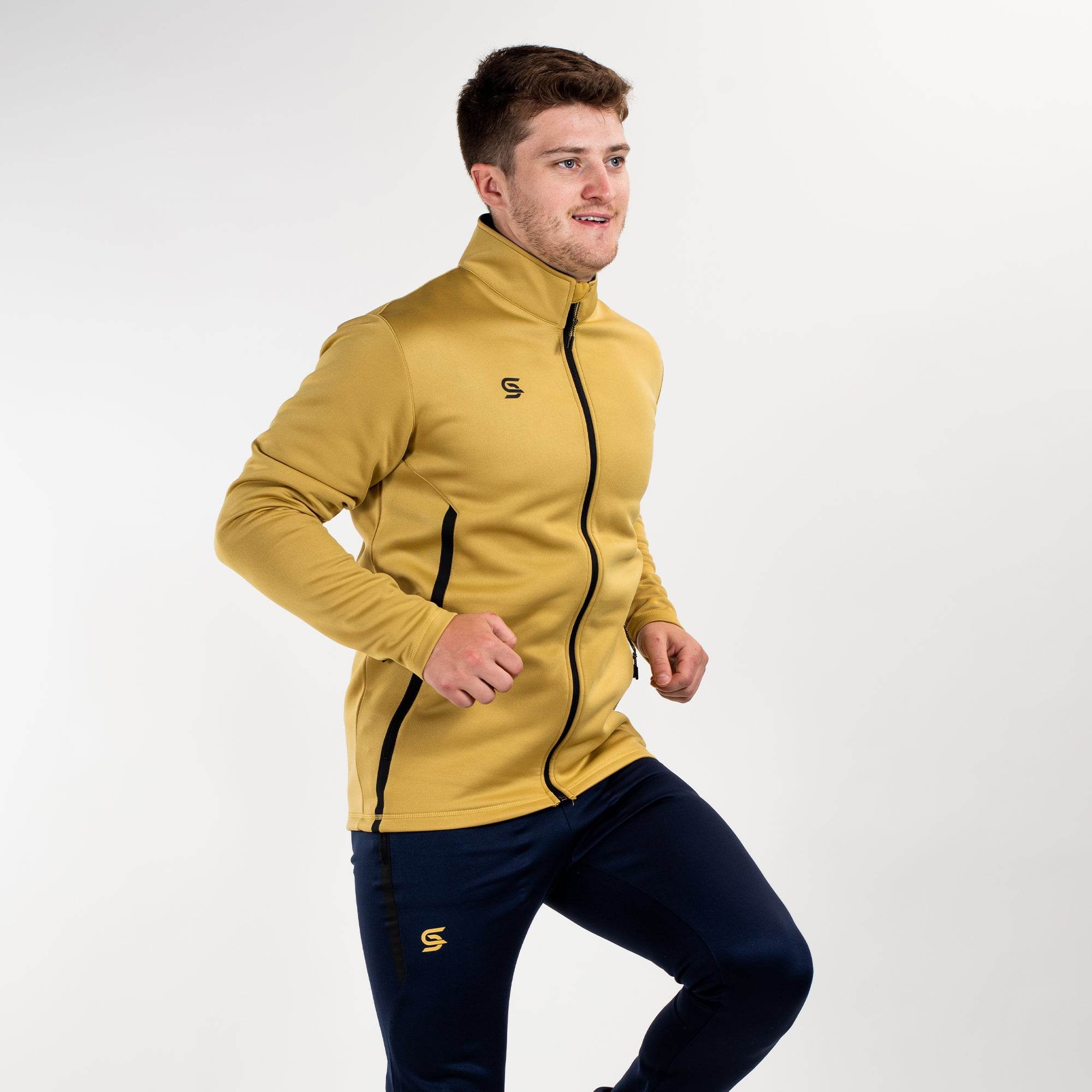 Relay Zipper Gold - Mens - Sports Cartel