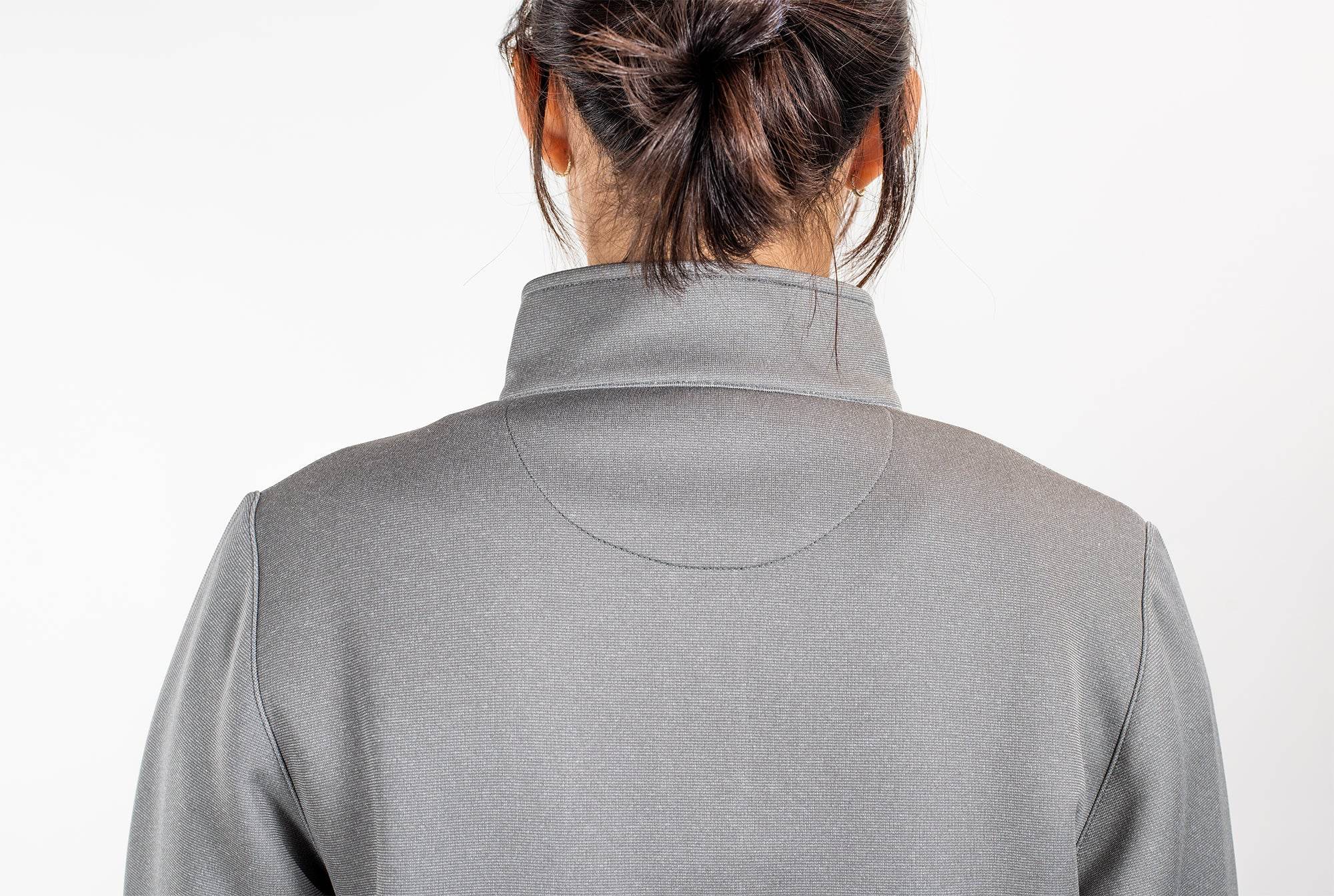 Relay Zipper Grey - Womens - Sports Cartel