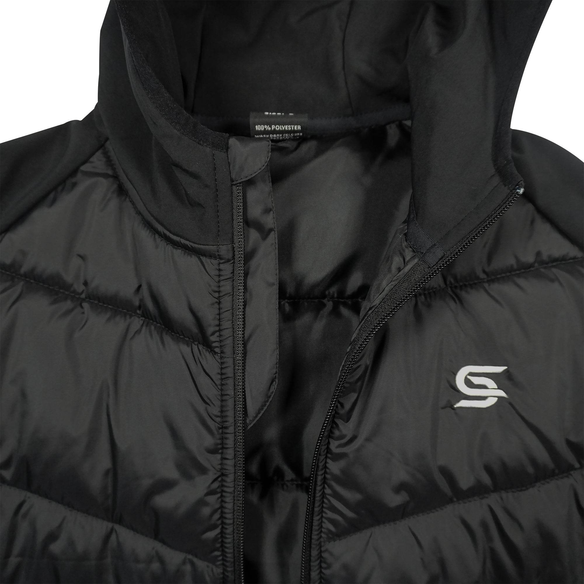 Hybrid Quilted Zipper Hood - Sports Cartel