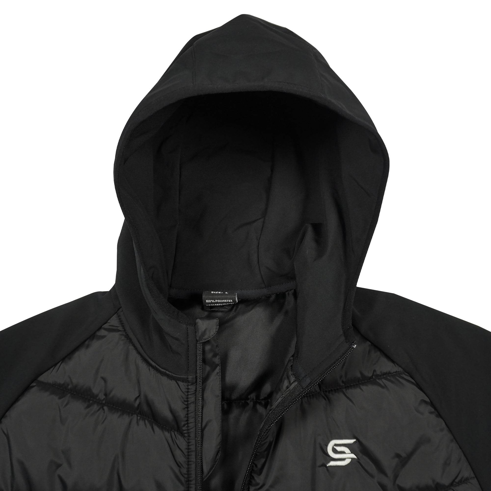 Hybrid Quilted Zipper Hood - Sports Cartel