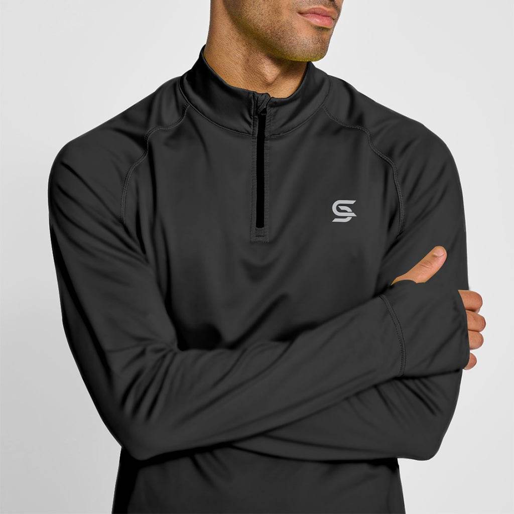 MidLayer Black Men's - Sports Cartel