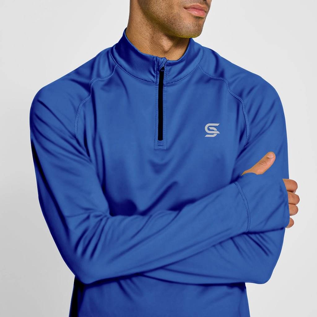 MidLayer Blue Men's - Sports Cartel