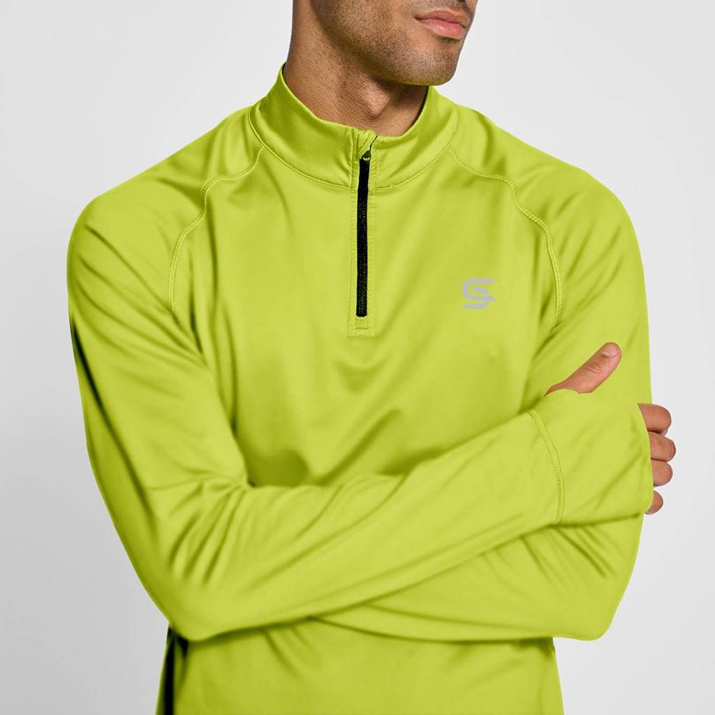 MidLayer Lime Men's - Sports Cartel
