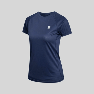 Dynamic Tshirt Navy Women's - Sports Cartel